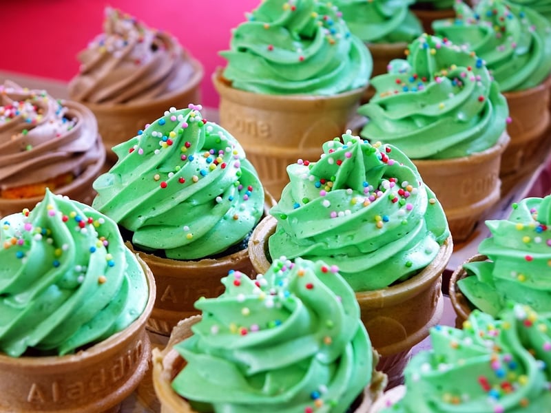 Rainbow Unicorn Cupcakes
